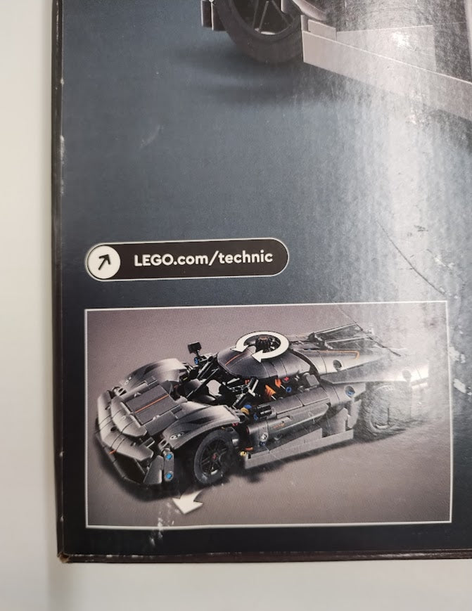 LEGO Technic Koenigsegg Jesko Absolut Gray Hypercar Sport Car 42173 SEE DETAILS
