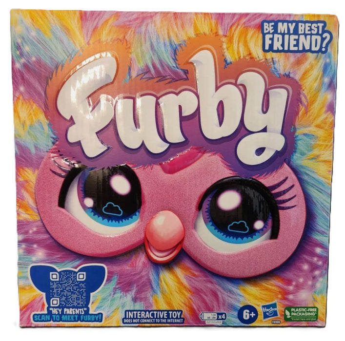 Furby Tie-Dye: Interactive Animal Figure, 9", Ages 6+
