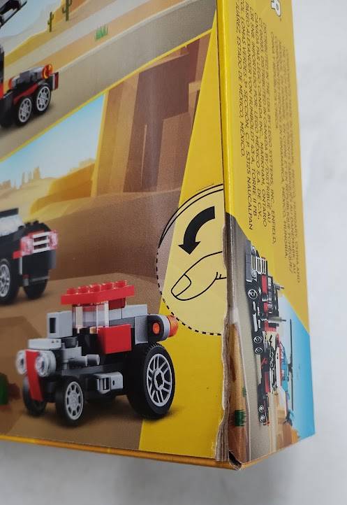 LEGO Creator 3 in 1 Flatbed Truck with Helicopter Toy 31146 SEE DETAILS