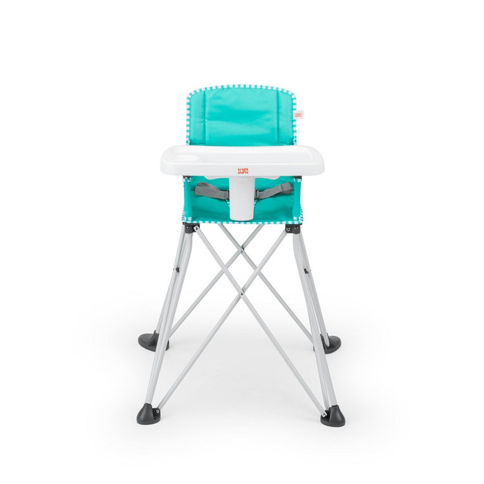 Bright Starts Pop 'n Dine Portable High Chair Indoor/Outdoor - Teal (LOCAL PICKUP ONLY)