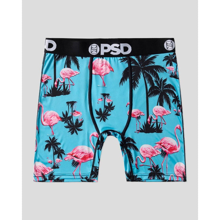 PSD Men's Flamingo Print Briefs 2pk - Light Blue M