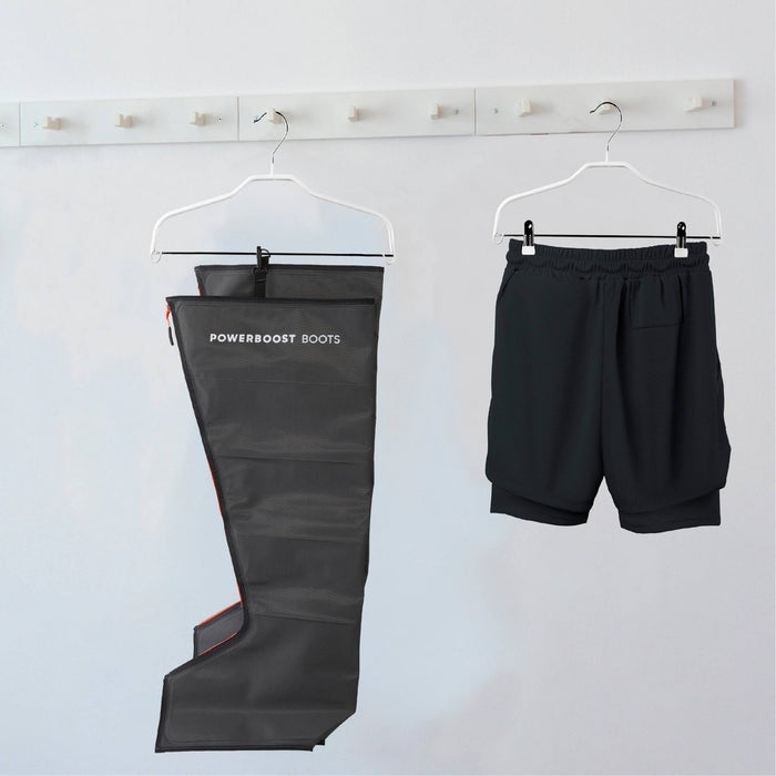 Sharper Image Powerboost Boots Air Compression Electric Leg Massager