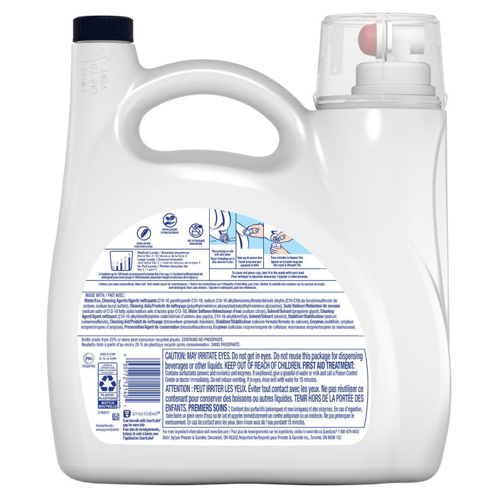 Tide Free & Gentle HE Compatible Liquid Laundry Detergent Soap - 132 fl oz