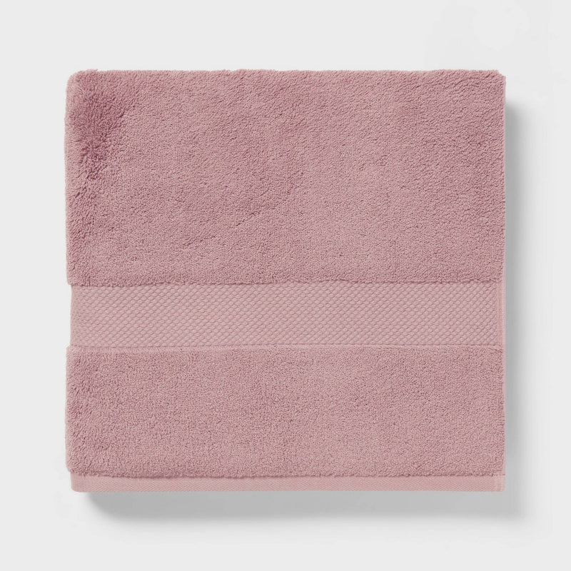 2pk Performance Plus Bath Towels Rose Pink - Threshold
