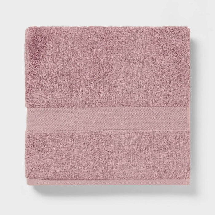 2pk Performance Plus Bath Towels Rose Pink - Threshold