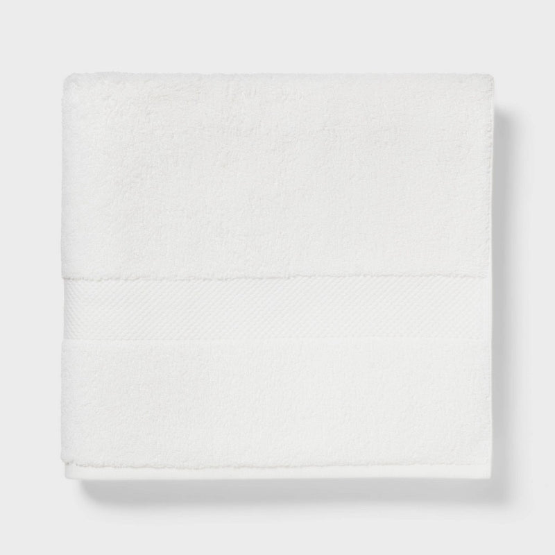 2pk Performance Plus Bath Towels White - Threshold