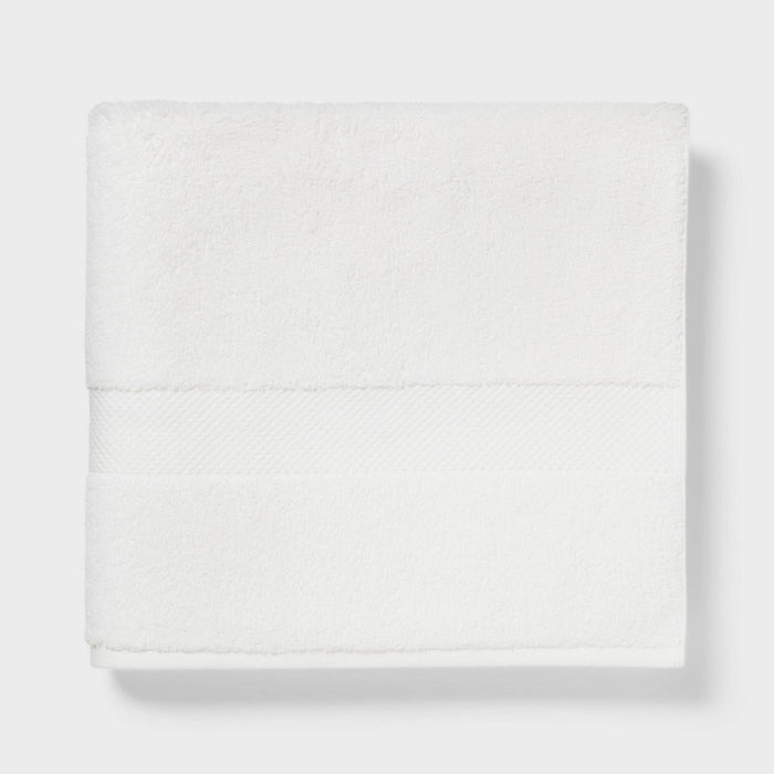 2pk Performance Plus Bath Towels White - Threshold