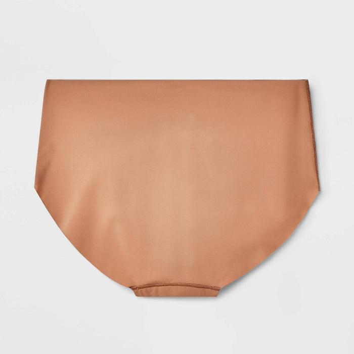 Girls' 3pk No Show Hipster Underwear - art class Beige/Pink M