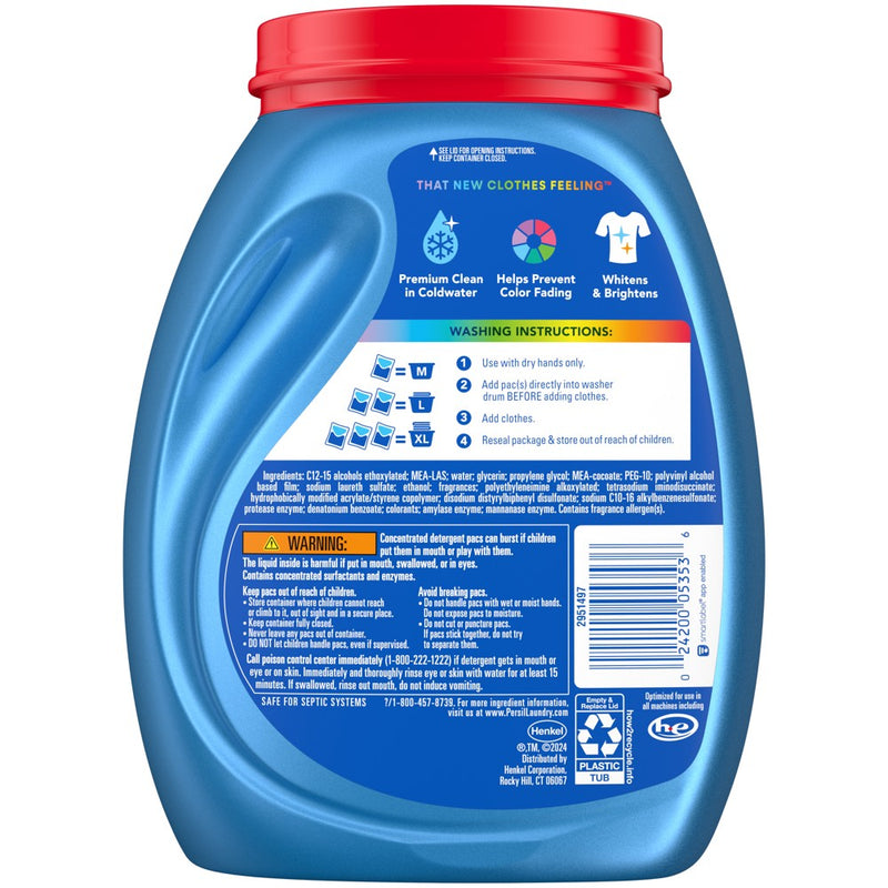 Persil Original Unit Dose Laundry Detergent Pacs - 100ct