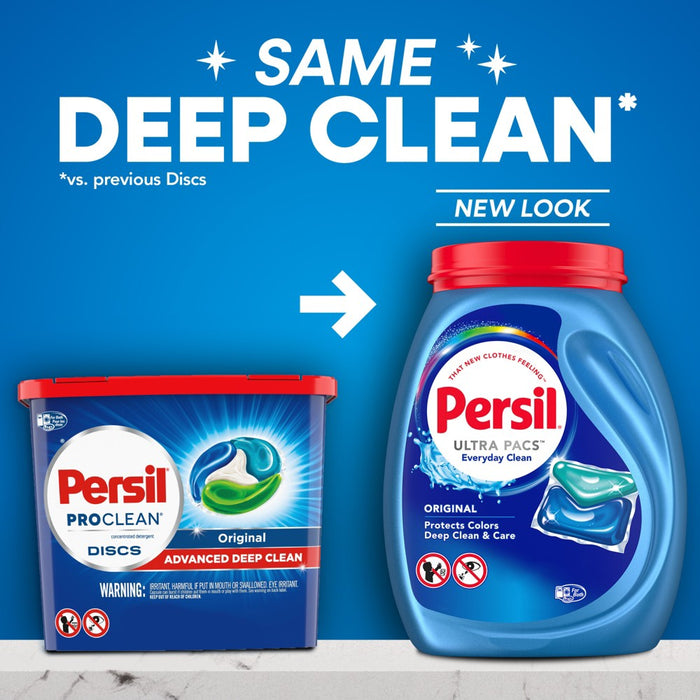 Persil Original Unit Dose Laundry Detergent Pacs - 100ct