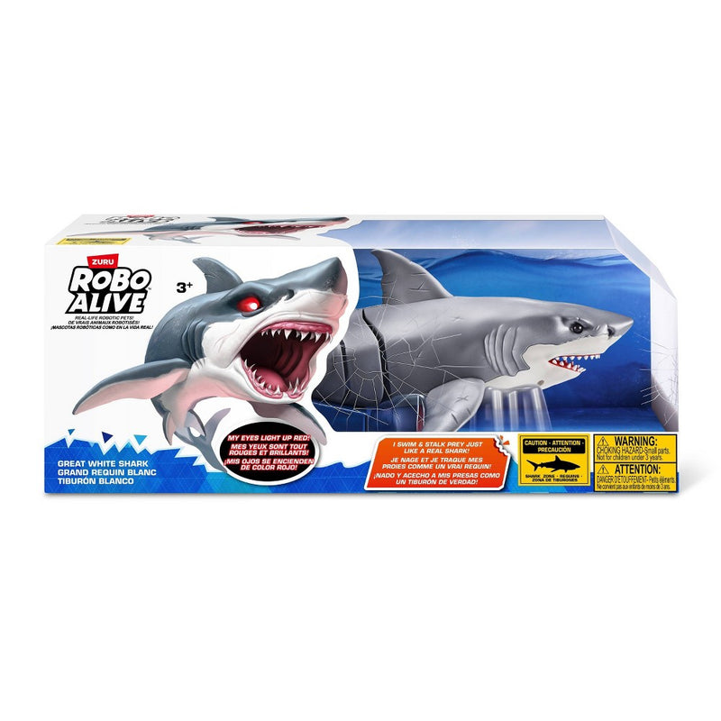 Robo Alive Great White Shark