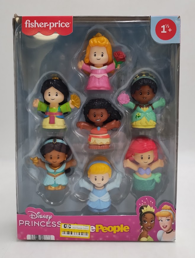 Little People Disney Princess Figures 7pk.SEE DETAILS.