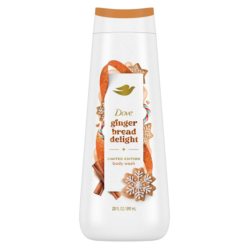 Dove Beauty Limited Edition Holiday Treat Body Wash - Gingerbread Delight - 20 fl oz