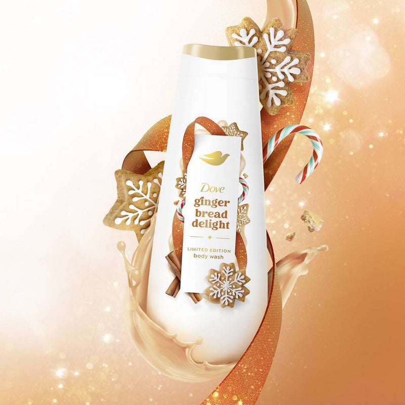 Dove Beauty Limited Edition Holiday Treat Body Wash - Gingerbread Delight - 20 fl oz