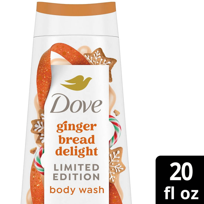 Dove Beauty Limited Edition Holiday Treat Body Wash - Gingerbread Delight - 20 fl oz