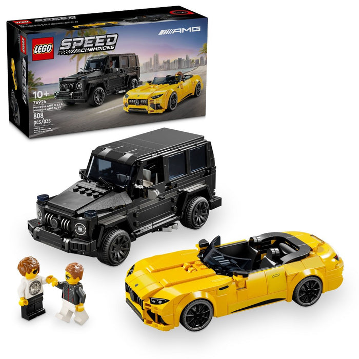 LEGO Speed Champions Mercedes-AMG G 63 & Mercedes-AMG SL 63 F1 - 76924
