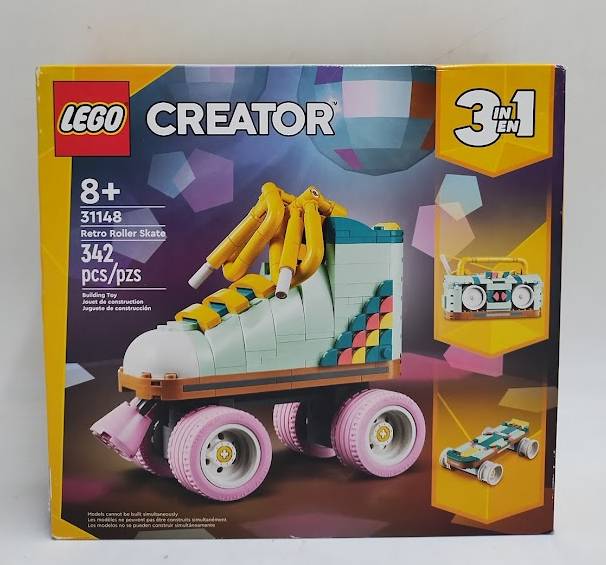 LEGO Creator 3 in 1 Retro Roller Skate Toy 31148 SEE DETAILS