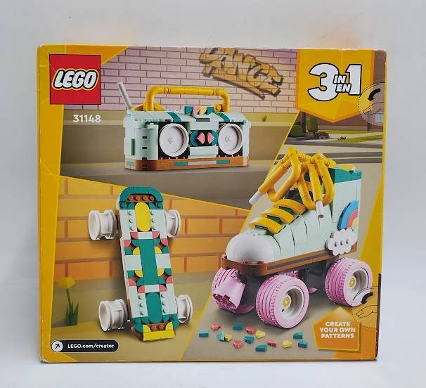 LEGO Creator 3 in 1 Retro Roller Skate Toy 31148 SEE DETAILS