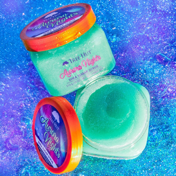 Tree Hut Aurora Nights Shea Sugar Scrub - 18oz