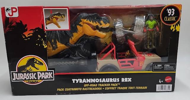 Jurassic World Tyrannosaurus Rex Off-Road Tracker Pack SEE DETAILS.