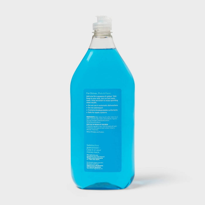 Liquid Dishwashing Soap - Fresh - 40 fl oz - up&up