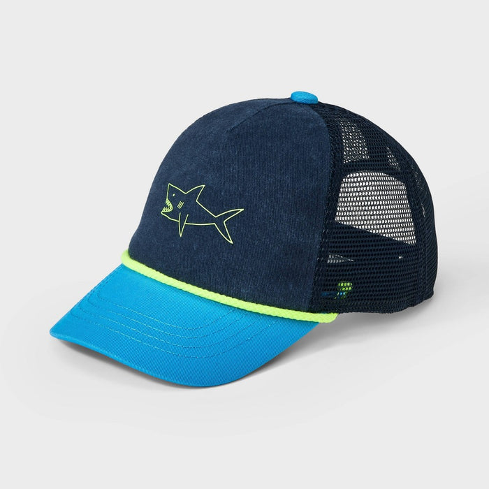 Boys' Shark Baseball Hat - Cat & Jack? Blue/Lime