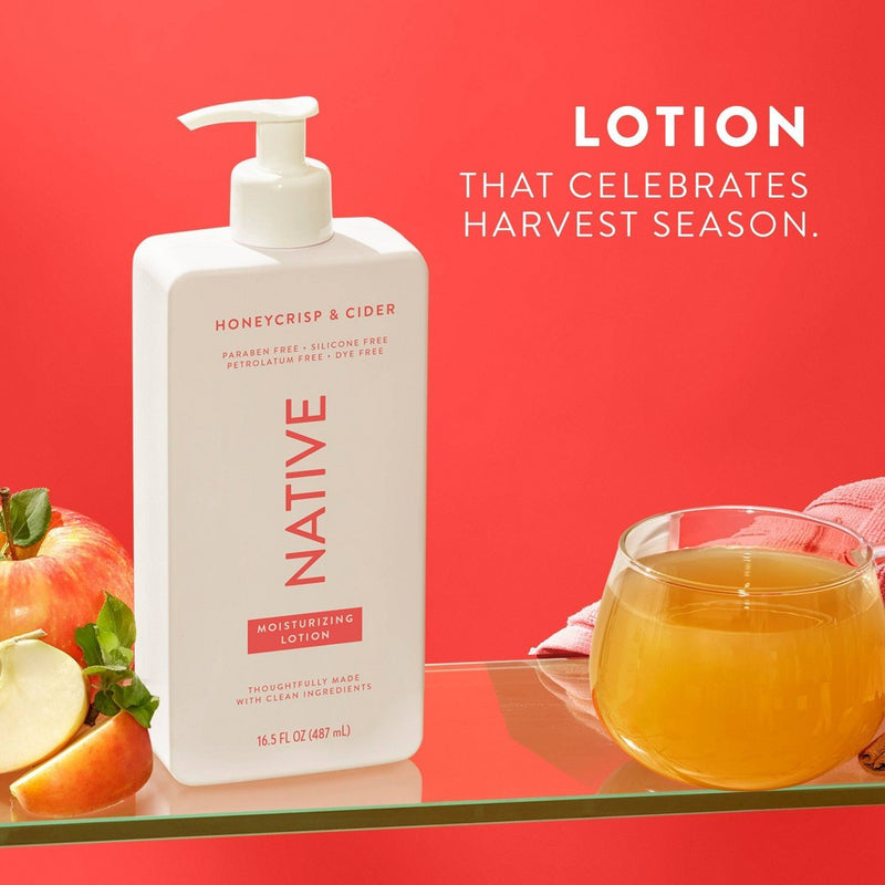 Native Limited Edition Body Lotion Pump - Honeycrisp & Cider - 16.5 fl oz