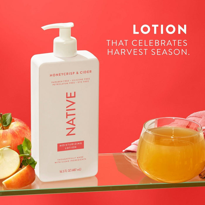 Native Limited Edition Body Lotion Pump - Honeycrisp & Cider - 16.5 fl oz