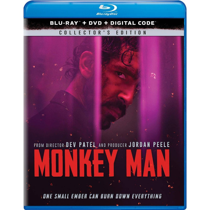 Monkey Man - Collector's Edition Blu-ray + DVD + Digital