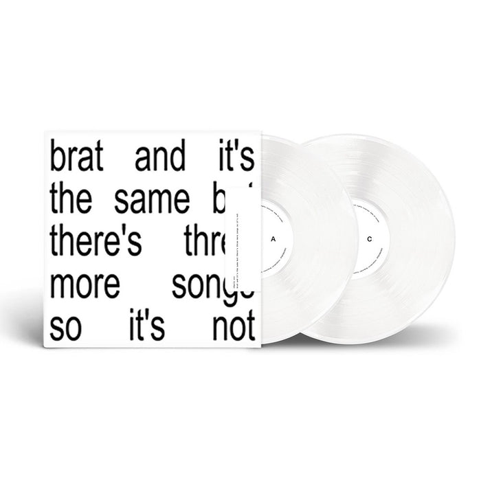 Charli XCX - Brat And It's The Same But There's Three More Songs So It's Not (Colored Vinyl White)