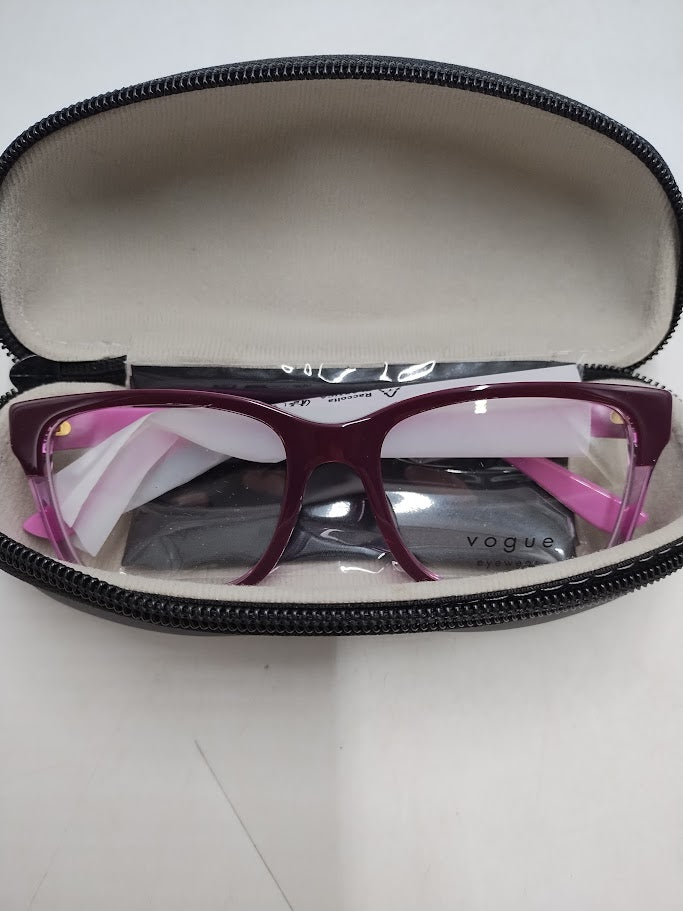 Vogue Eyewear Women's VO5556F Low Bridge Fit Rectangular Eyewear Frames