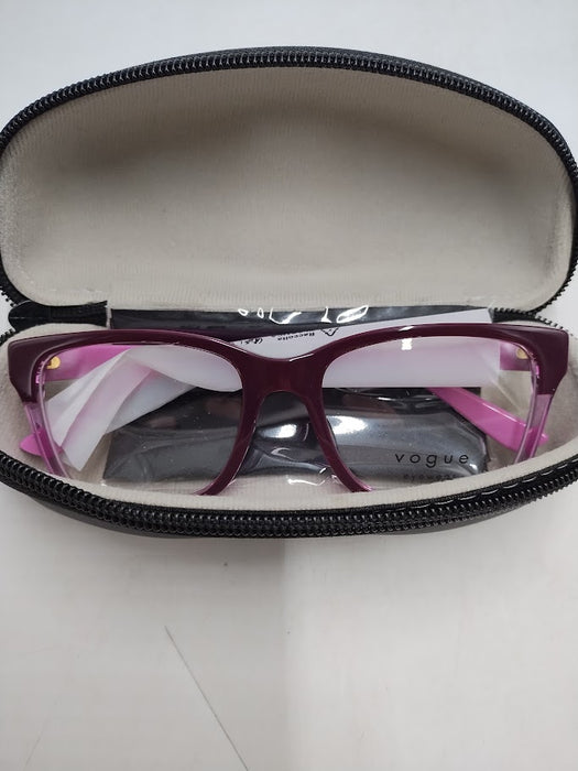 Vogue Eyewear Women's VO5556F Low Bridge Fit Rectangular Eyewear Frames