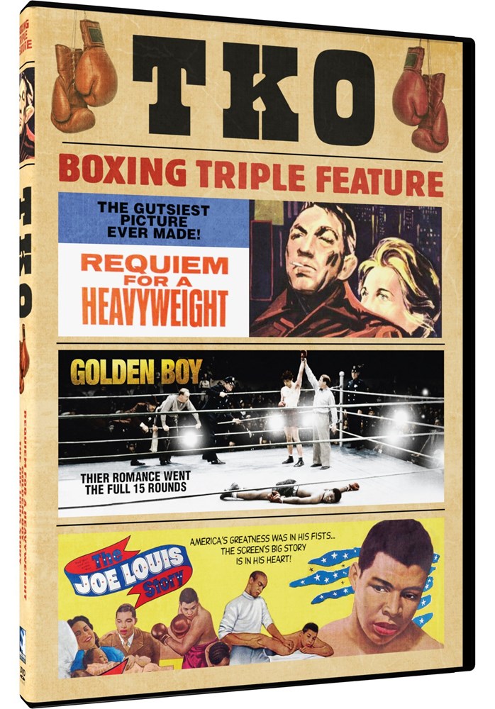 TKO Boxing Triple: Requiem For A Heavyweight / Golden Boy / The Joe Louis Story