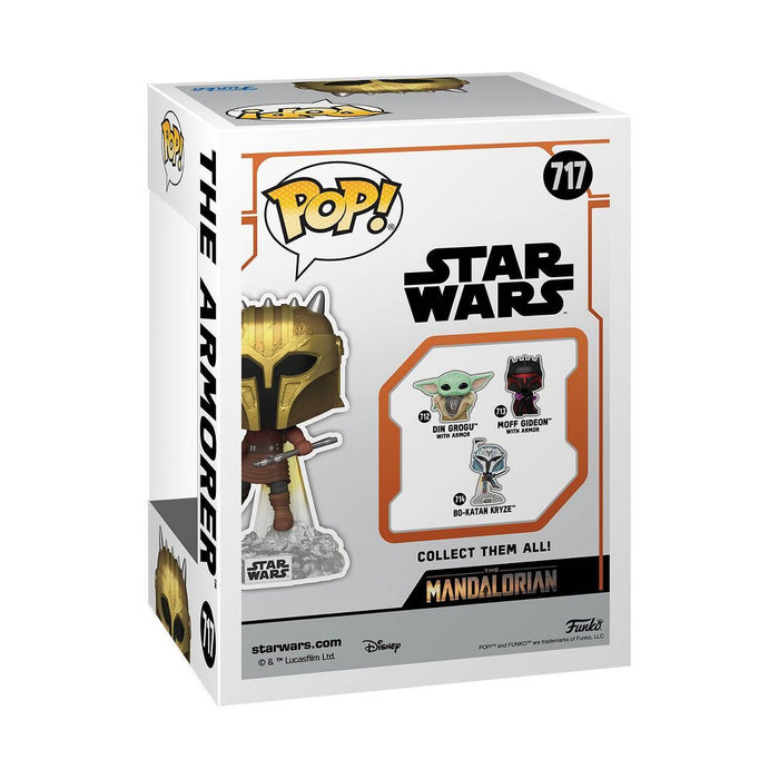 Funko POP! Star Wars: Mandalorian The Armorer with Jetpack Bobblehead