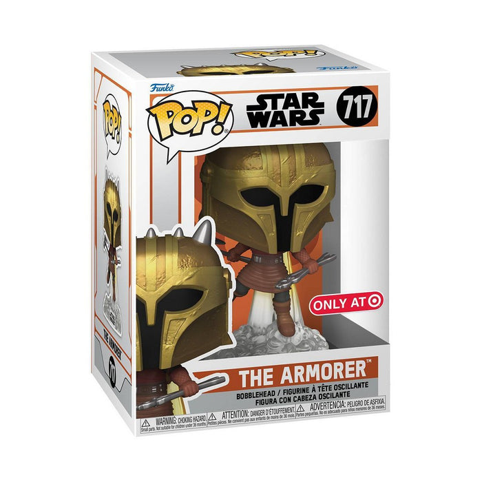 Funko POP! Star Wars: Mandalorian The Armorer with Jetpack Bobblehead