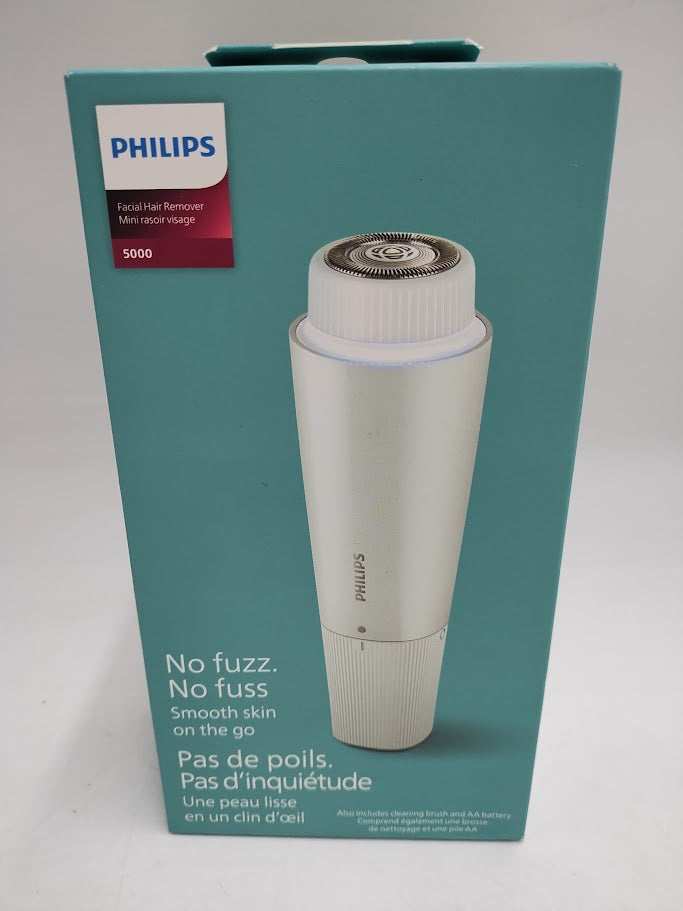 Philips Series 5000 Women's Battery Facial Hair Remover - BRR474/00