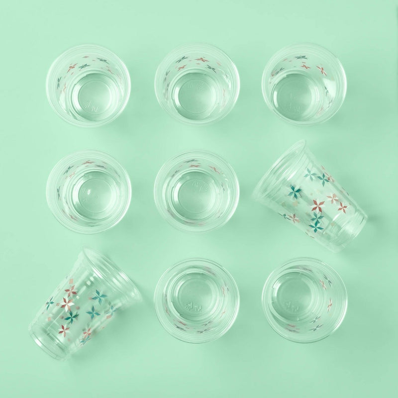 Holiday Disposable Drinkware Clear Cups - Joy - 18oz/30ct - up&up