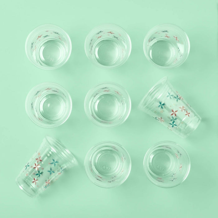 Holiday Disposable Drinkware Clear Cups - Joy - 18oz/30ct - up&up