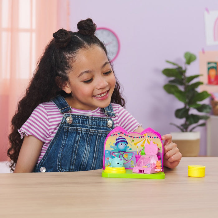 Gabby's Dollhouse Kitty Narwhal's Carnival Room Playset