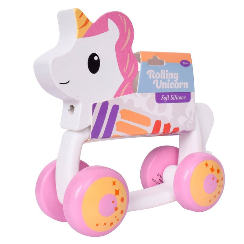 Sunny Days Unicorn Roller Pull Toy