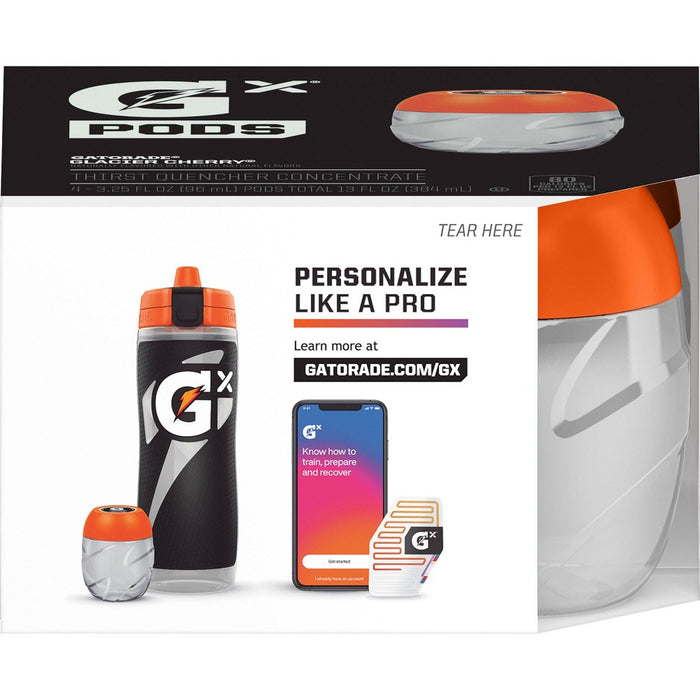Gatorade 3.25oz GX Glacier Pod Bottle - Cherry