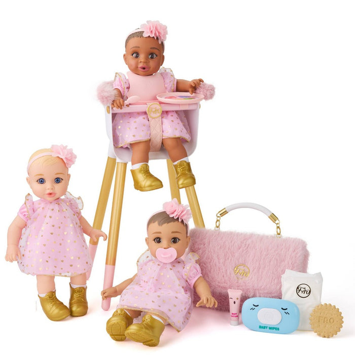 FAO Schwarz Baby Doll Diaper Bag Set