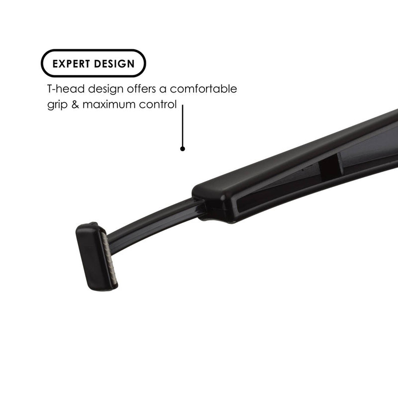 JAPONESQUE Beard & Brow Touch Up T-Razor - 3ct