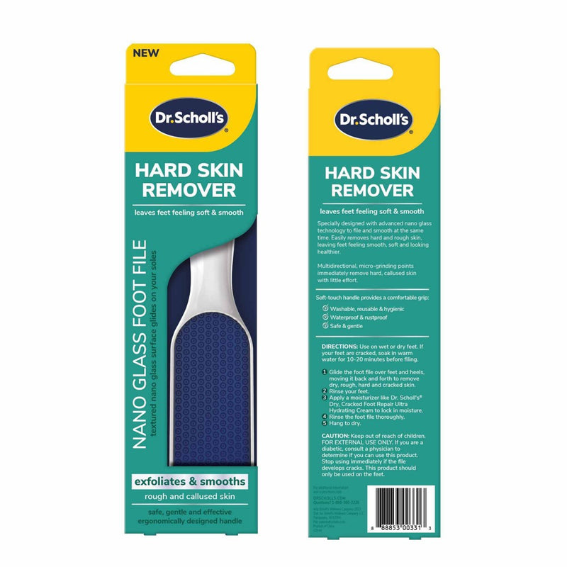 Dr. Scholl's Hard Skin Remover Nano Glass Foot File