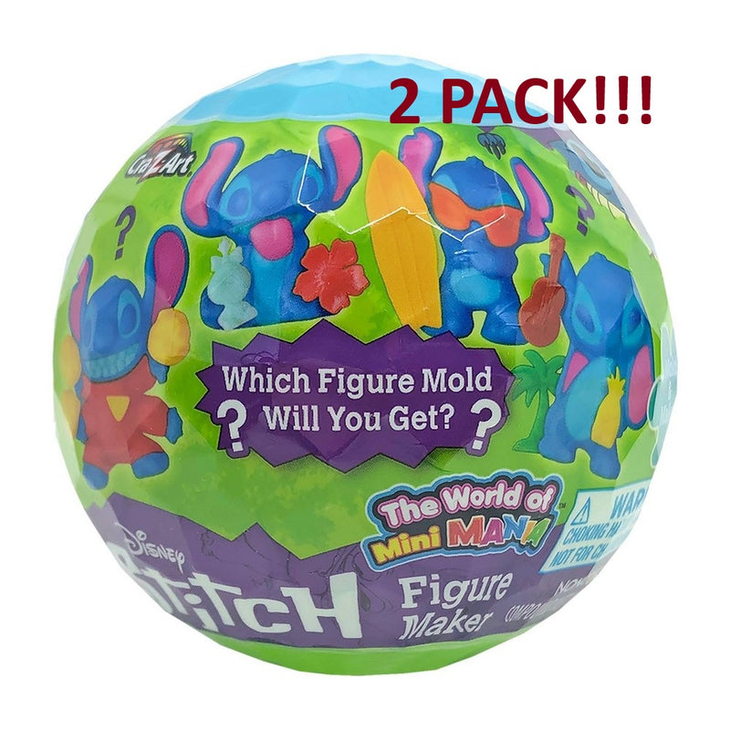 3 PACK!!! Disney Stitch World of Mini Mania Ball