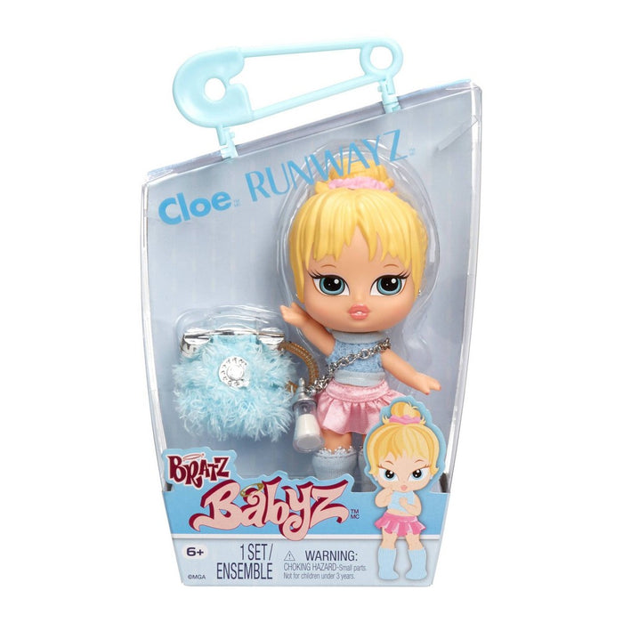 Bratz 8" Babyz Runwayz Cloe Collectible Fashion Doll with Real Fashions
