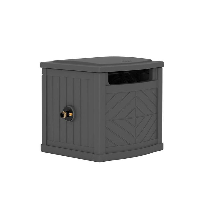 Suncast 150' Capacity Slide Trak Hideaway Hose Holder Dark Gray (LOCAL PICKUP ONLY)