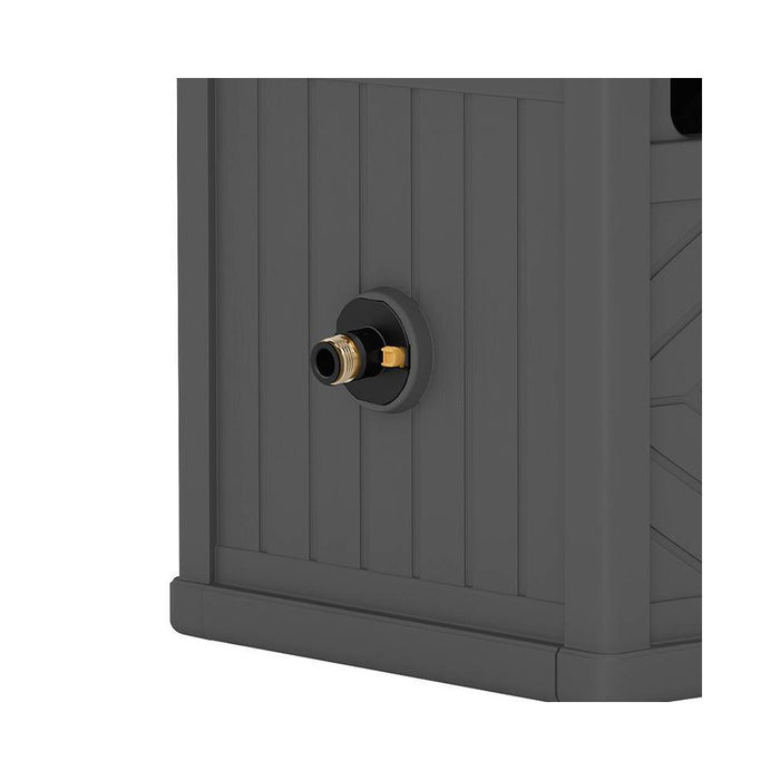 Suncast 150' Capacity Slide Trak Hideaway Hose Holder Dark Gray (LOCAL PICKUP ONLY)