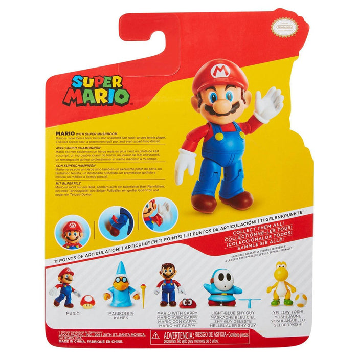 Nintendo Super Mario with Red Mushroom