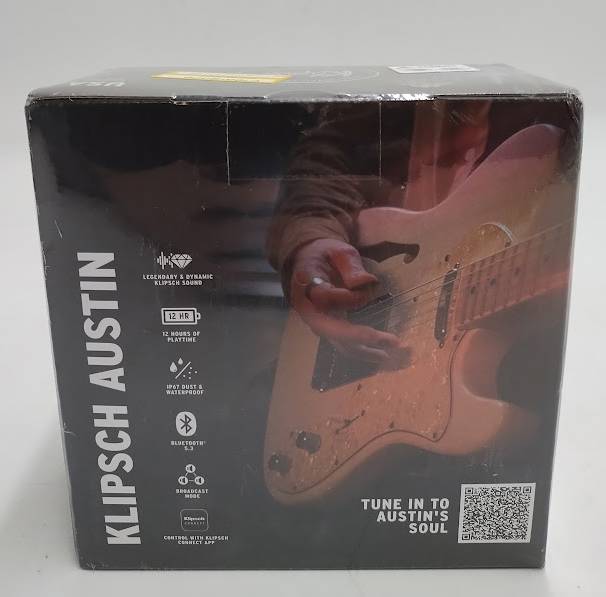 Klipsch Austin Portable Bluetooth Speaker - Black